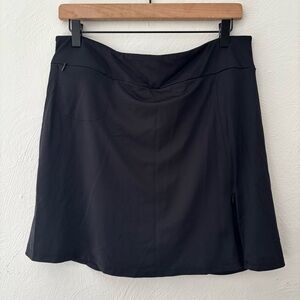 Lulu-B Women’s Golf Pickleball Tennis Skort Size Large Black